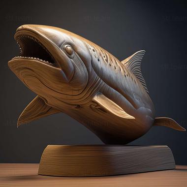 3D модель Bradypterus brunneus (STL)